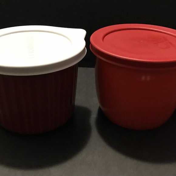 Lot of 2 Corning Ware Pop-Ins 20 oz. Mug with lid - Picture 1 of 6